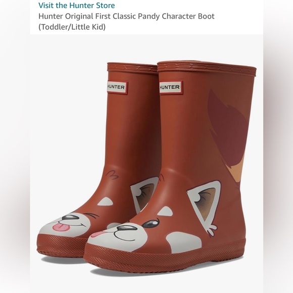 Hunter Other - Hunter Original First Classic Pandy Character Boot Toddler/Little Kids US Size 9